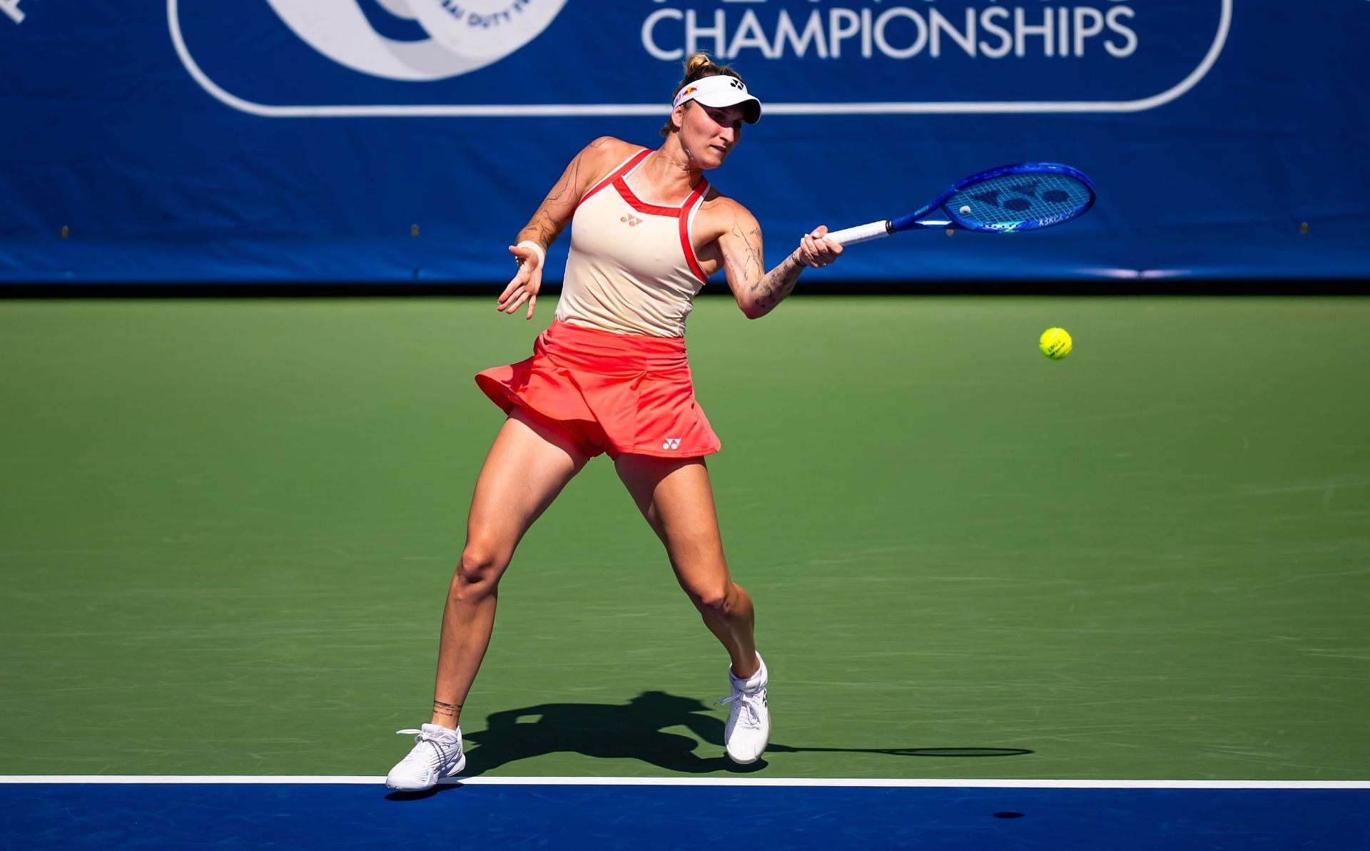 Marketa Vondrousova is a former French Open finalist. (Photo: Getty)